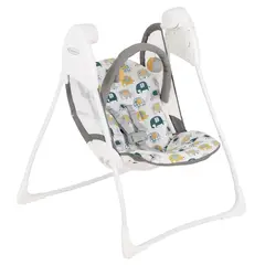 Balansoar Graco Baby Delight Parade, Culoare: Alb/Gri