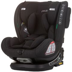 Scaun auto Chipolino Peak I-Size 40-150 cm obsidian cu sistem Isofix, Culoare: Negru, Grupa: 0-36kg (0 luni - 12 ani)