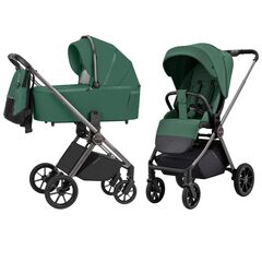 Carucior compact premium Carrello ULTRA 2 in 1 Morning Green, Culoare: Verde, Model: 2 in 1