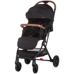 Carucior sport Chipolino Fantasy cu husa picioare blackberry, Culoare: Negru, Model: sport