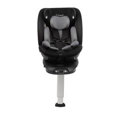Scaun auto cu ISOFIX Kidwell GoCar, grupa 40-135 cm, i-Size, omologare R129 - Negru-Gri, Culoare: Gri/Negru, Grupa: 0-36kg (0 luni - 12 ani)