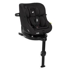 Scaun auto Joie i-Pivot 360° Shale, 40-105 cm, certificat R129 si testat ADAC, Culoare: Negru, Grupa: 0-18kg (0 luni - 4 ani)