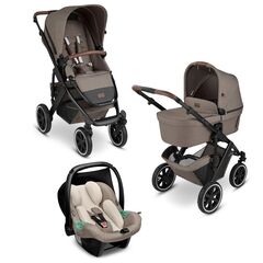 Carucior 3 in 1 Salsa 4 AIR NATURE FASHION Abc Design, Culoare: Crem, Model: 3 in 1