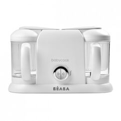 Robot Babycook Plus White Silver Beaba, Culoare: Alb  - ExclusivMAG.ro