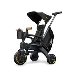 Tricicleta Liki Trike S5 Nitro Black Doona, Culoare: Negru  - ExclusivMAG.ro
