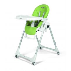 Scaun de masa Prima Pappa Zero, Peg Perego, Follow Me Wonder Green, Culoare: Verde  - ExclusivMAG.ro