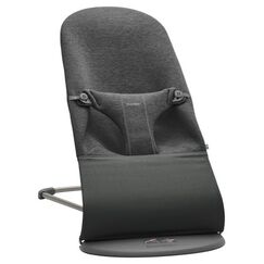 BabyBjorn - Balansoar Bliss Charcoal Grey, 3D Jersey, Culoare: Negru  - ExclusivMAG.ro