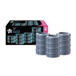 Set 12 rezerve pentru cos scutece Tommee Tippee Sangenic Twist and Click  - ExclusivMAG.ro