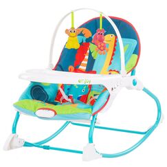 Scaunel balansoar Chipolino Enjoy blue, Culoare: Turcoaz  - ExclusivMAG.ro