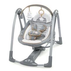 Ingenuity - Leagan portabil Swing 'n Go Portable Swing™ - Bella Teddy™  - ExclusivMAG.ro