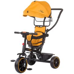 Tricicleta Chipolino Pulse mustard, Culoare: Galben  - ExclusivMAG.ro