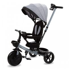 Tricicleta cu sezut rotativ si roti cu spuma EVA Kidwell Axel - Gri, Culoare: Gri  - ExclusivMAG.ro