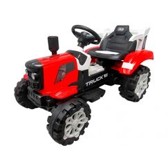 Tractor electric pentru copii C2 R-Sport - Rosu  - ExclusivMAG.ro