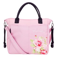 Geanta de infasat Leclerc colectia Monnalisa Antique Pink, Culoare: Roz  - ExclusivMAG.ro