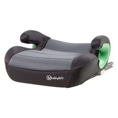 BabyGo - Scaun auto booster i-Size Bursa III, 135-150 cm, Grey, Culoare: Gri, Grupa: 22-36kg (6 ani - 12 ani)  - ExclusivMAG.ro