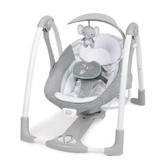 Ingenuity - Leagan portabil ConvertMe Swing 2 Seat Battery-Swell  - ExclusivMAG.ro