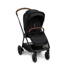 Nuna - Carucior compact TRIV Next Caviar, Culoare: Negru  - ExclusivMAG.ro