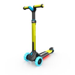Trotineta BERG Nexo Lime Pliabila cu Lumini LED, Culoare: Verde  - ExclusivMAG.ro