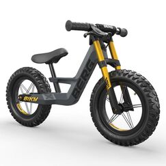 Bicicleta fara pedale BERG Biky Cross Gri cu Frana de Mana, Culoare: Gri  - ExclusivMAG.ro