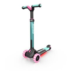 Trotineta BERG Nexo Mint Pliabila cu Lumini LED, Culoare: Turcoaz  - ExclusivMAG.ro