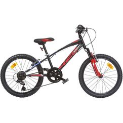 Bicicleta copii Dino Bikes 20' MTB baieti Sport negru cu 6 viteze si suspensie  - ExclusivMAG.ro