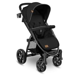 Lionelo - Carucior sport Annet, Black Carbon, Culoare: Negru  - ExclusivMAG.ro