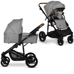 Lionelo - Carucior 2 in 1 Mari Tour, 0-22 kg, Gri, Culoare: Gri, Model: 2 in 1  - ExclusivMAG.ro