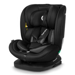 Lionelo - Scaun auto Bastiaan i-Size, 4 in 1, Rotire 360 grade, 0-36 Kg, 40-150 cm, Negru, Culoare: Negru, Grupa: 0-36kg (0 luni - 12 ani)  - ExclusivMAG.ro