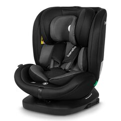 Lionelo - Scaun auto Bastiaan i-Size, 4 in 1, Rotire 360 grade, 0-36 Kg, 40-150 cm, Negru/Gri, Culoare: Negru/Gri, Grupa: 0-36kg (0 luni - 12 ani)  - ExclusivMAG.ro