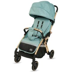 Carucior Sport AppeKids – Upp – Ultracompact, Pliere automata, De la nastere la 22kg - River Green, Culoare: Turcoaz, Model: sport  - ExclusivMAG.ro