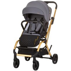 Carucior Chipolino Twister granite cu sezut rotativ, Culoare: Gri, Model: sport  - ExclusivMAG.ro
