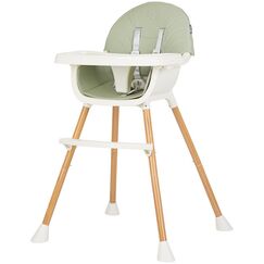 Scaun de masa Chipolino Rio 2 in 1 aloe, Culoare: Verde  - ExclusivMAG.ro