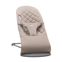BabyBjorn - Balansoar Bliss Sand Grey din tesatura matlasata cu aspect Clasic, Culoare: Bej  - ExclusivMAG.ro