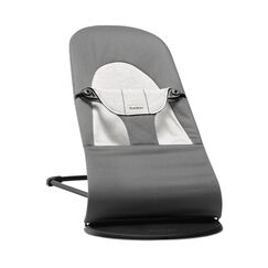 BabyBjorn - Balansoar Balance Dark Gray cu detalii Gray, Tesatura-Tricot, Culoare: Gri  - ExclusivMAG.ro