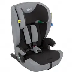 Scaun auto Graco Energi Meteor, 76-150 cm, certificat R129, Culoare: Gri/Negru, Grupa: 9-36kg (9 luni - 12 ani)  - ExclusivMAG.ro