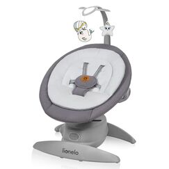 Balansoar, Lionelo, Mell, 2 in 1, Rotire 360 grade, Electric, Pana la 9 kg, Gri, Culoare: Gri  - ExclusivMAG.ro