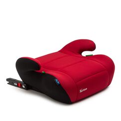 Inaltator auto Juju Jazzy Booster i-Size ISOFIX, Negru-Rosu, Culoare: Negru/Rosu, Grupa: 22-36kg (6 ani - 12 ani)  - ExclusivMAG.ro