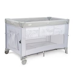 Patut pliant 2 nivele Juju DreamyCloud, Grey  - ExclusivMAG.ro