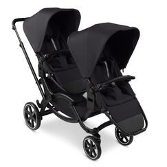 Carucior gemeni Zoom 2 Coal ABC Design, Culoare: Negru, Model: gemeni  - ExclusivMAG.ro