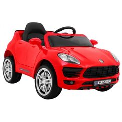 Masinuta electrica cu telecomanda TURBO-S, roti EVA, scaun din plastic, 101x63x51, putere 60W - Rosu, Culoare: Rosu, Capacitate acumulator: 6V  - ExclusivMAG.ro
