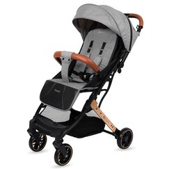 Carucior Sport AppeKids Travel, Ultracompact, Tip Troller - Grey, Culoare: Gri, Model: sport  - ExclusivMAG.ro