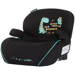 Inaltator auto Chipolino Sonic I-Size 125-150 cm cu sistem Isofix dino, Culoare: Negru, Grupa: 22-36kg (6 ani - 12 ani)  - ExclusivMAG.ro