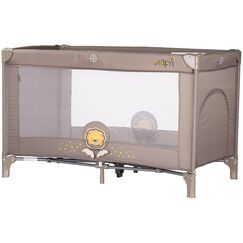 Patut pliabil Chipolino Capri Lion beige, Culoare: Bej, Dimensiuni: 120x60  - ExclusivMAG.ro