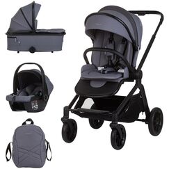 Carucior Chipolino Magnum 3 in 1 anthracite, Culoare: Gri, Model: 3 in 1  - ExclusivMAG.ro