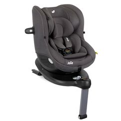 Joie - Scaun auto i-Spin 360° Thunder, 40-105 cm, testat ADAC si certificat R129, Culoare: Gri, Grupa: 0-18kg (0 luni - 4 ani)  - ExclusivMAG.ro