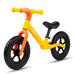 Bicicleta balans fara pedale Juju Fun Cruiser, Galbena, Culoare: Galben  - ExclusivMAG.ro