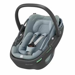 Cos Auto Maxi-Cosi Coral 360 I-Size Black Shell ESSENTIAL GREY, Culoare: Gri deschis, Grupa: 0-13kg (0 luni - 12 luni)  - ExclusivMAG.ro