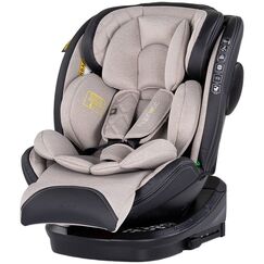 Scaun auto Chipolino Hypnotic I-Size 40-150 cm cu sistem Isofix si sezut rotativ tiramisu, Culoare: Crem, Grupa: 0-36kg (0 luni - 12 ani)  - ExclusivMAG.ro