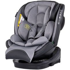 Scaun auto Chipolino Hypnotic I-Size 40-150 cm cu sistem Isofix si sezut rotativ cloud, Culoare: Gri, Grupa: 0-36kg (0 luni - 12 ani)  - ExclusivMAG.ro