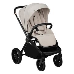 Carucior sport, Lionelo, Mika Plus, Pana la 22 kg, 6-48 luni, Bej, Culoare: Bej, Model: sport  - ExclusivMAG.ro